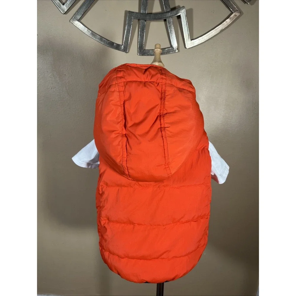 Gap Puffer Vest Primaloft Down Alternative Red Snap Zip Classic Kids Size 5Y NEW